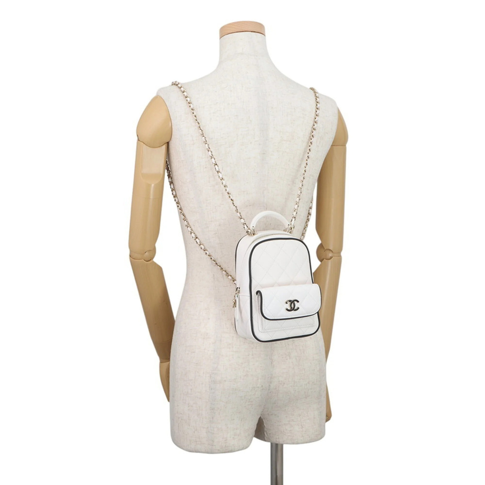Chanel Matelassé Backpack with Coco Mark, Lambskin, AP3753, CHANEL 2-way Shou... - Picture 5 of 16